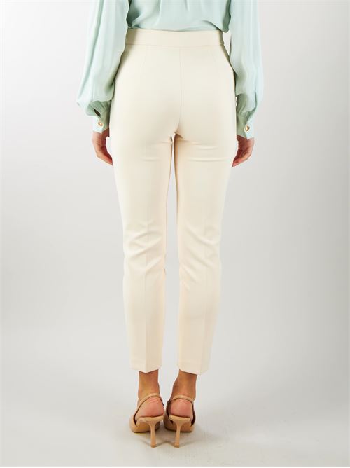 Straight trousers in stretch crêpe fabric Elisabetta Franchi ELISABETTA FRANCHI |  | PAT1441E2193